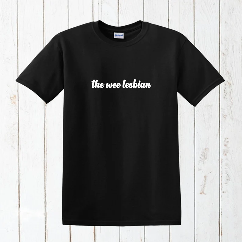 "The wee lesbian" t-shirt. (BealtaineStudios/Etsy)