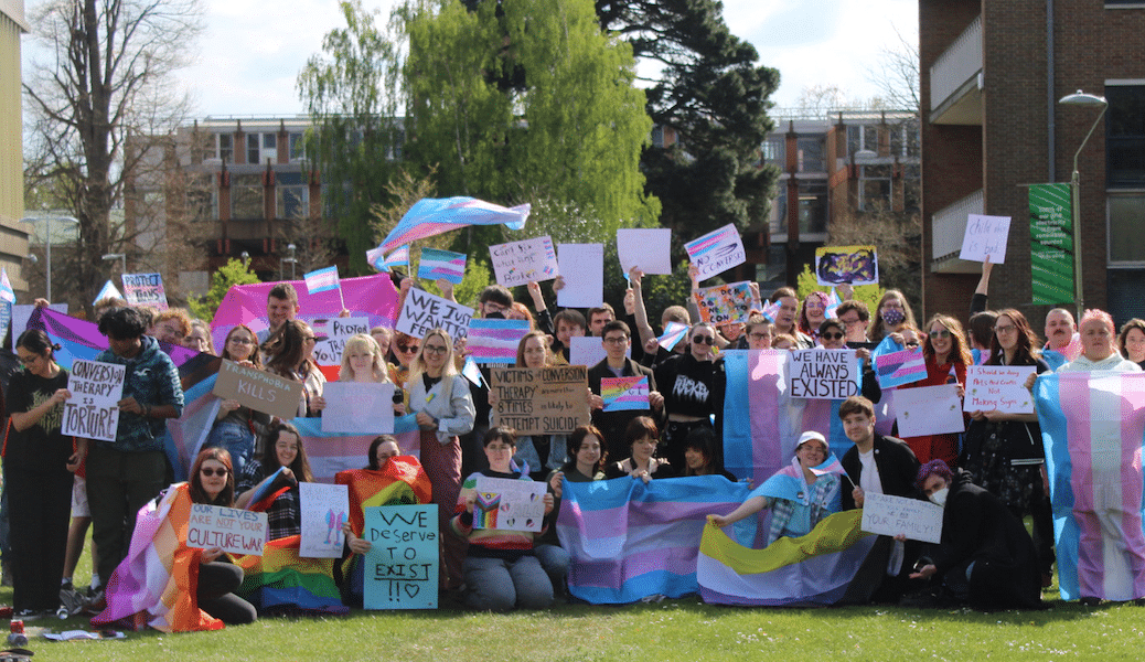 University of Reading protest