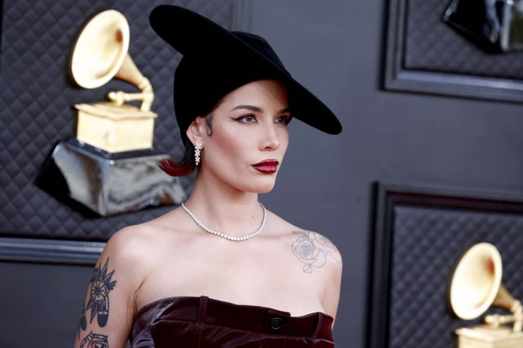 Halsey called on her followers to vote