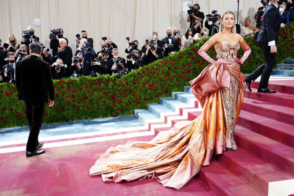 Blake Lively attends The 2022 Met Gala.