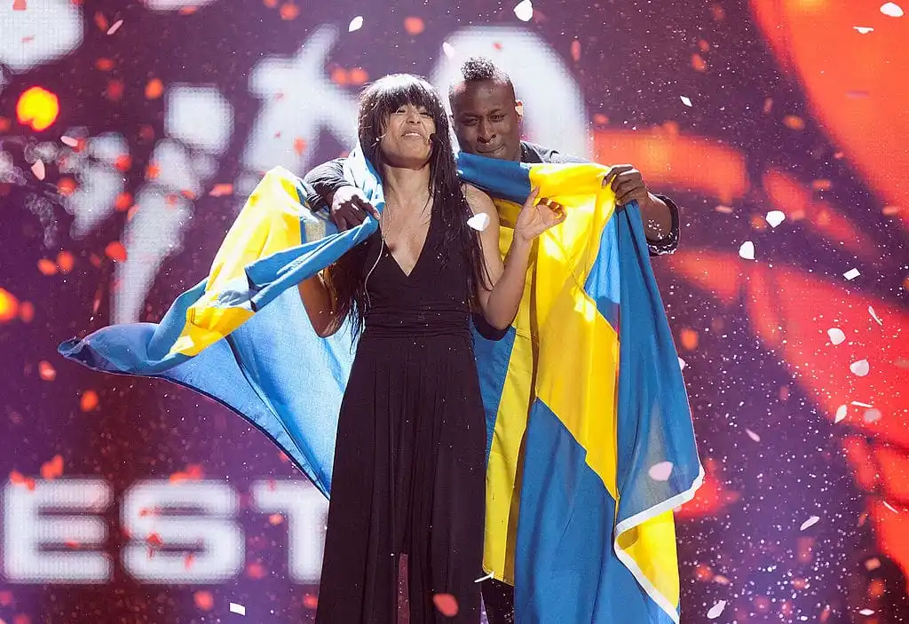 Loreen of Sweden wins the grand final of the Eurovision Song Contest 2012. 