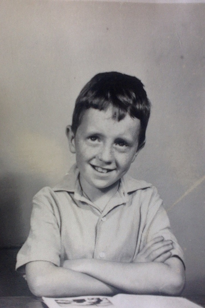 Patrick Sandford aged nine, photographed around the time his teacher started abusing him. 