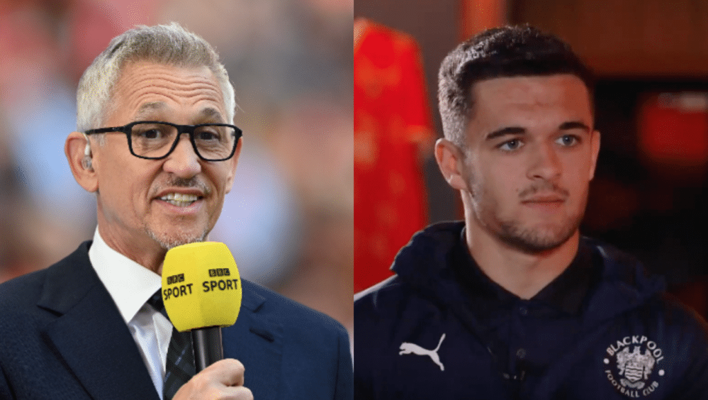 Gary Lineker predicts gay footballer Jake Daniels will inspire other players to come out