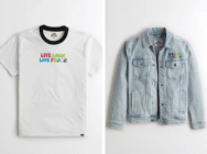 Hollister has released its 'Live Loud! Live Proud!' collection to celebrate Pride Month.
