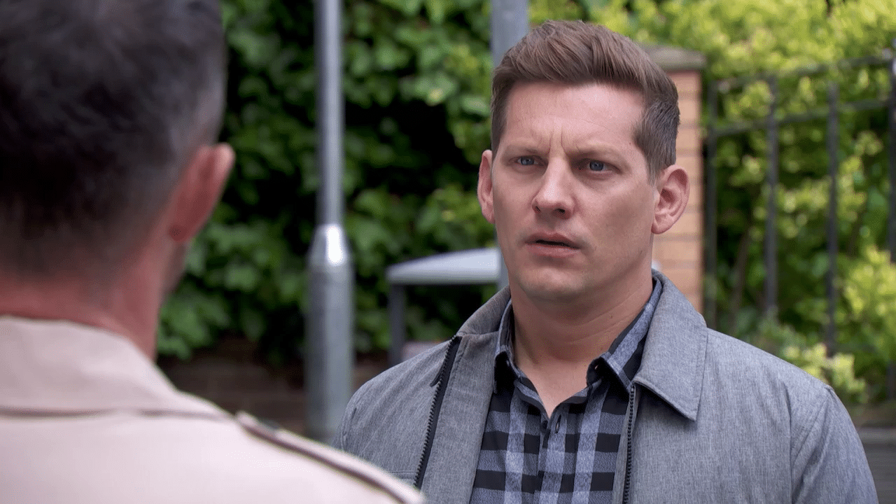 James Sutton's character John Paul was raped in a Hollyoaks storyline a decade ago. 