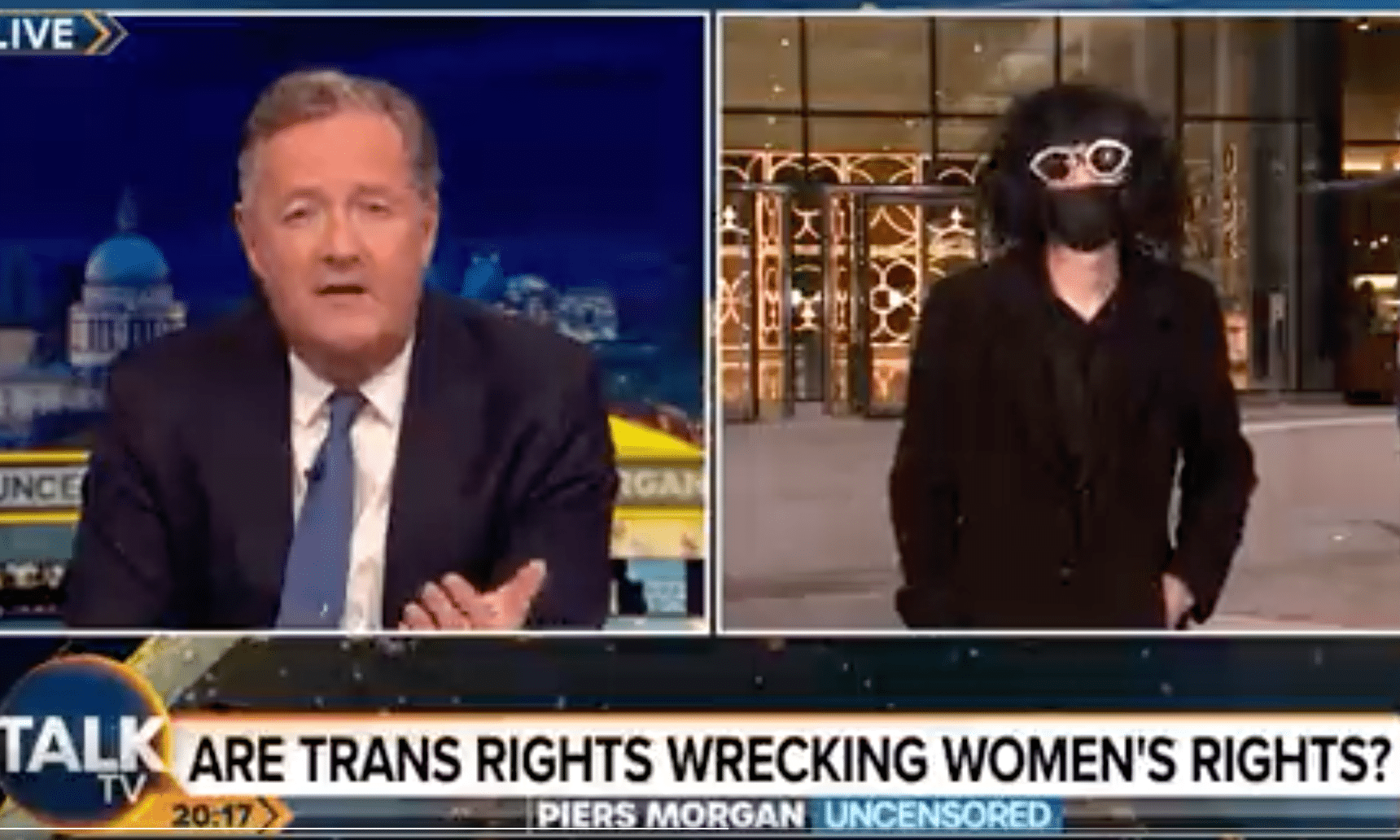 Piers Morgan called a 'c**t' on live TV after bleating 'anti-trans dogwhistles'