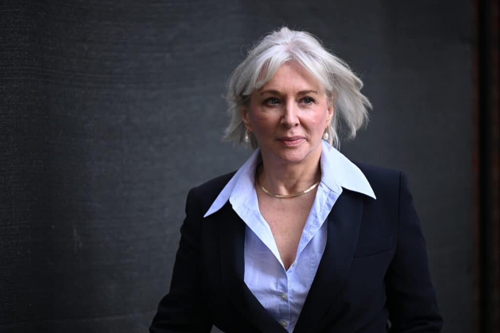 Culture secretary Nadine Dorries leaves 10 Downing Street