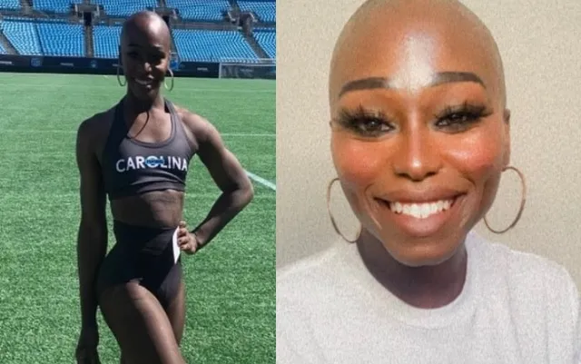 NFL’s first openly trans cheerleader wants to ‘break down the door’ for other trans athletes