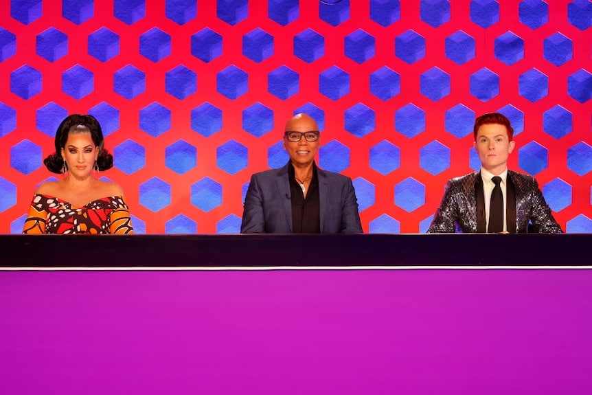 The Drag Race Down Under judging panel