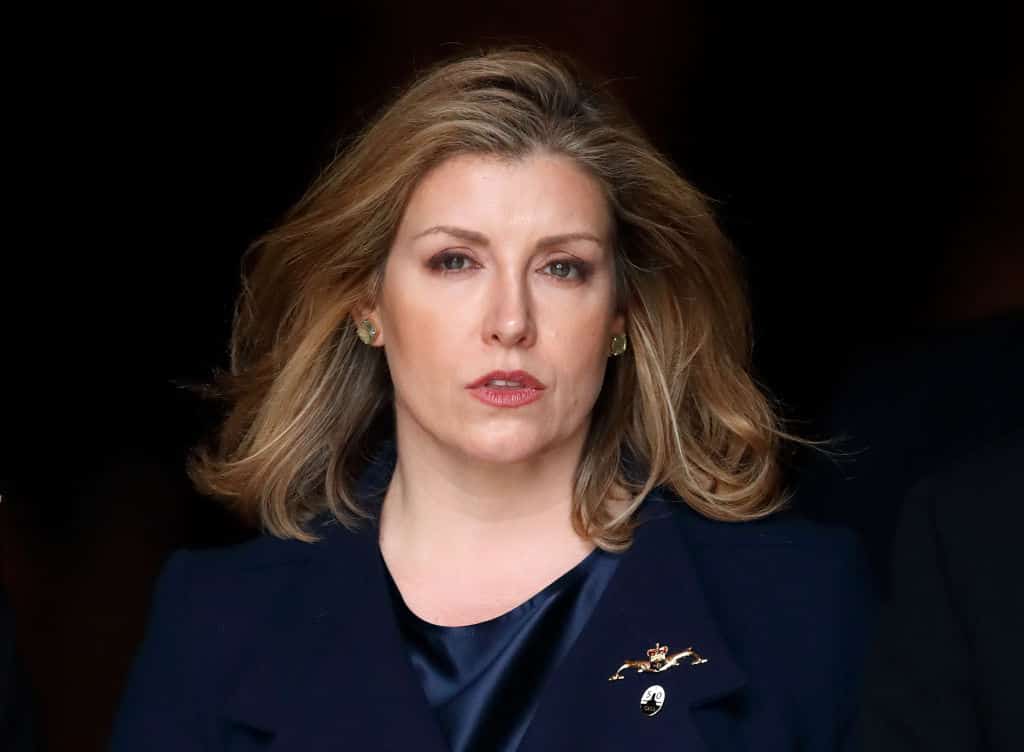 Penny Mordaunt attends a service to recognise fifty years of continuous deterrent at sea at Westminster Abbey on May 3, 2019 in London.