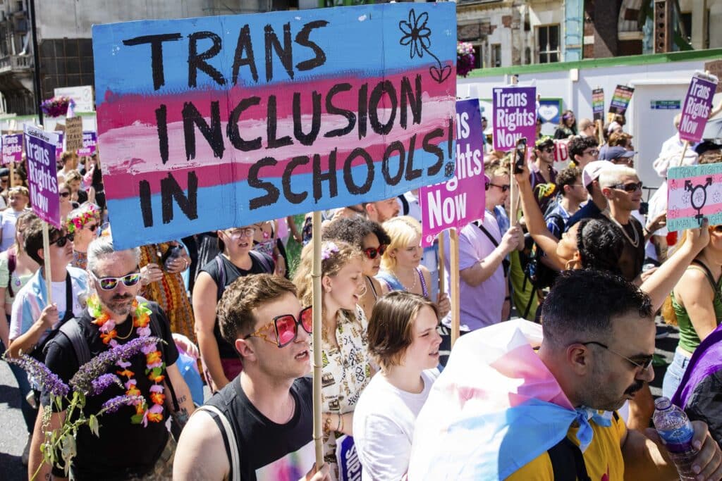 Trans+ Pride in London 2022