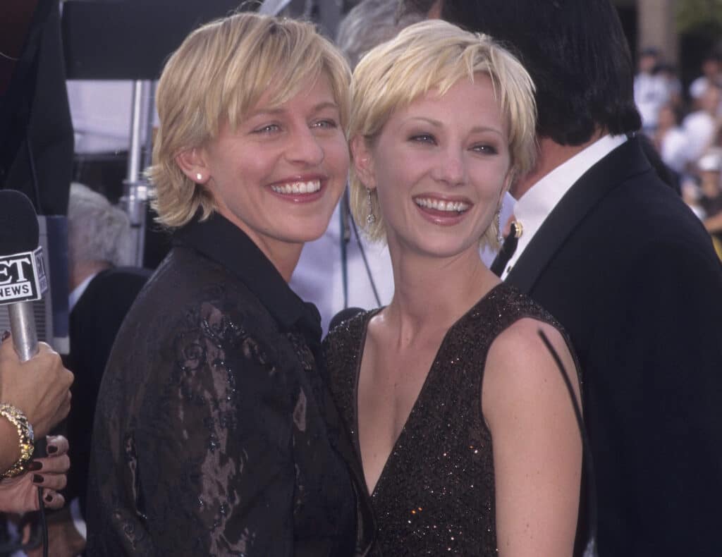 Anne Heche et Ellen DeGeneres.