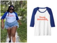 Lizzo is a fan of The Summer I Turned Pretty and viewers are divided by her t-shirt choice. (TikTok)