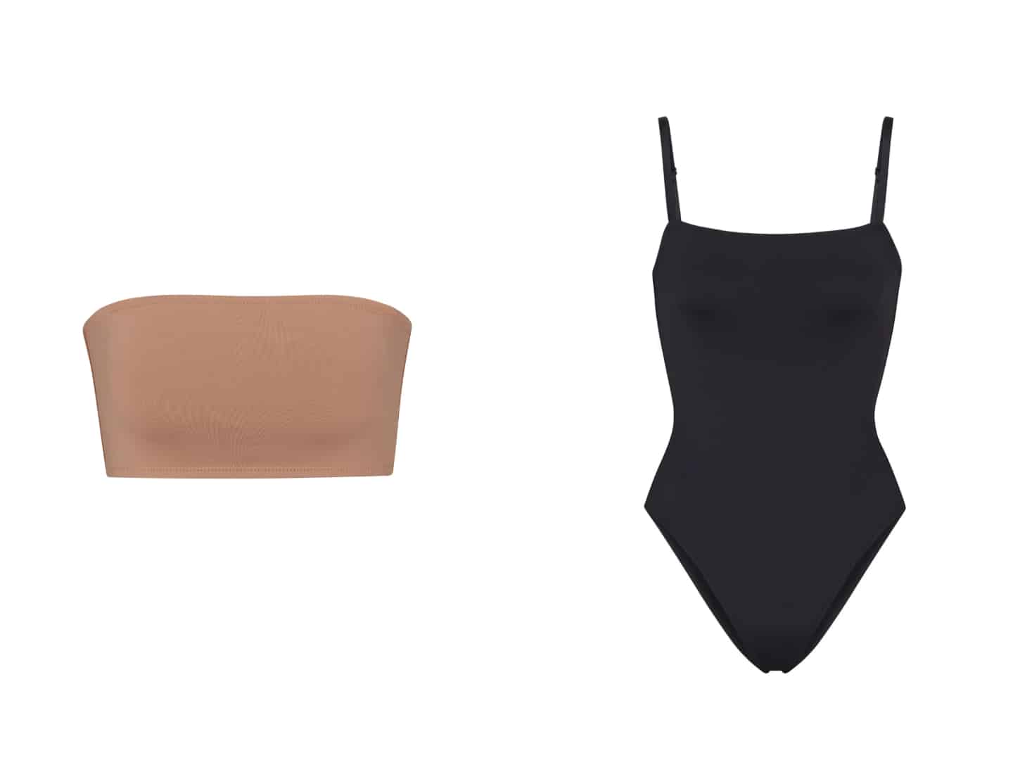 The Skims Swim range combines the shapewear technology.