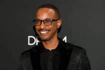 An image of Tevin Campbell wearing a suit at the annual Black Music Honours