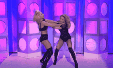 Madonna and Lady Gaga fighting