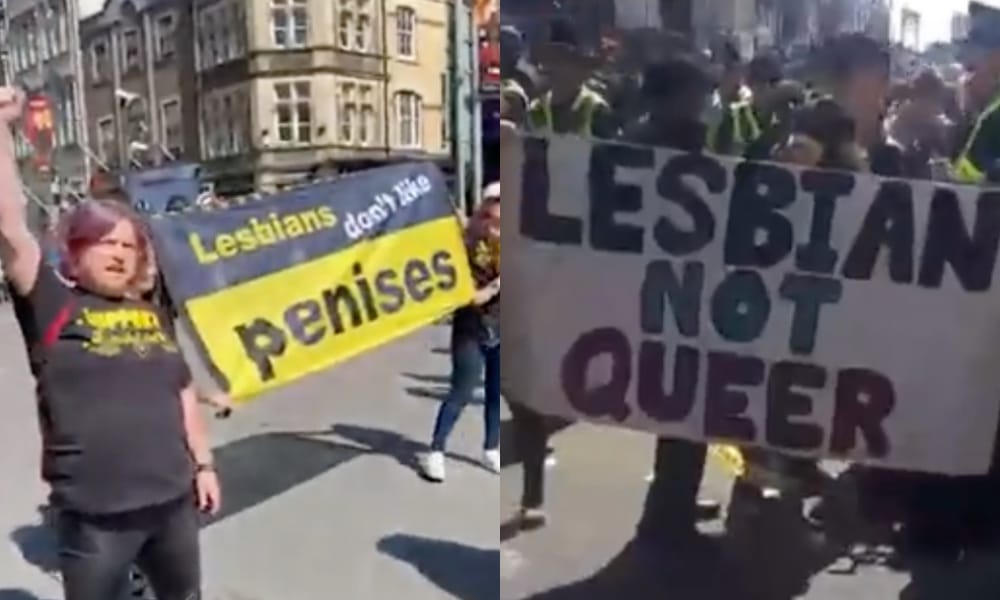 Lesbian Group Video