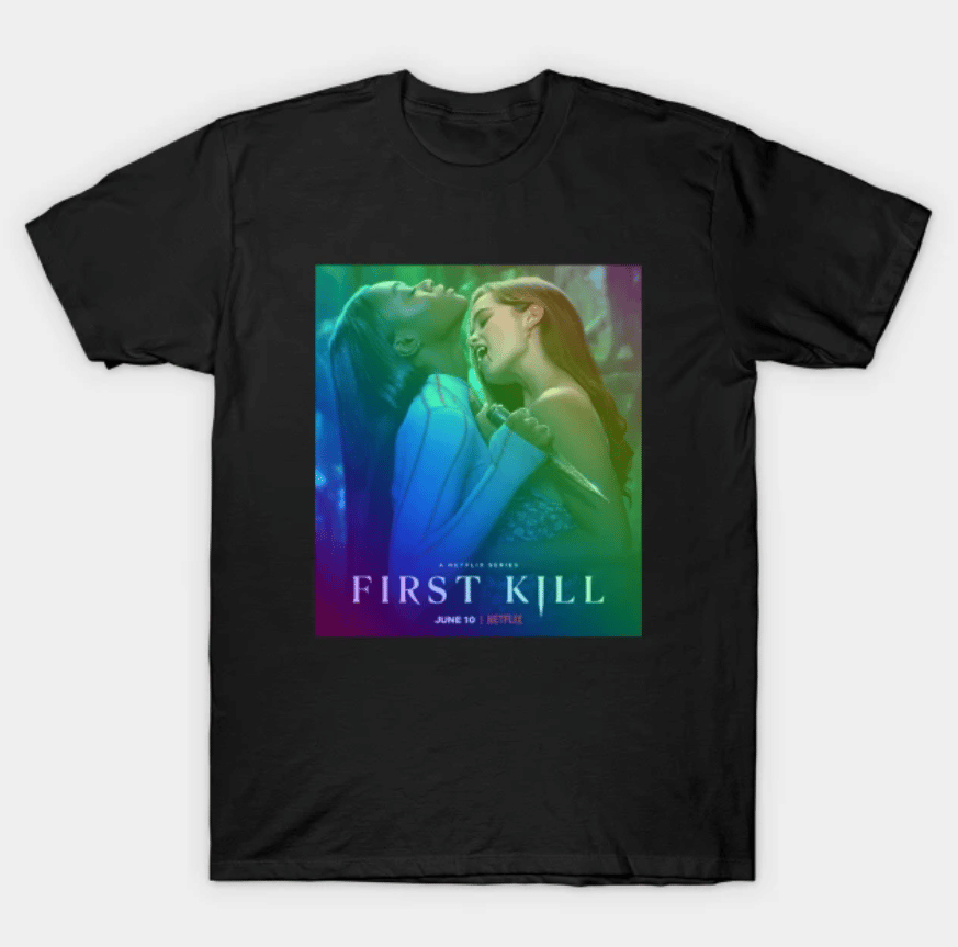 A t-shirt featuring the show's official poster. (TeePublic)