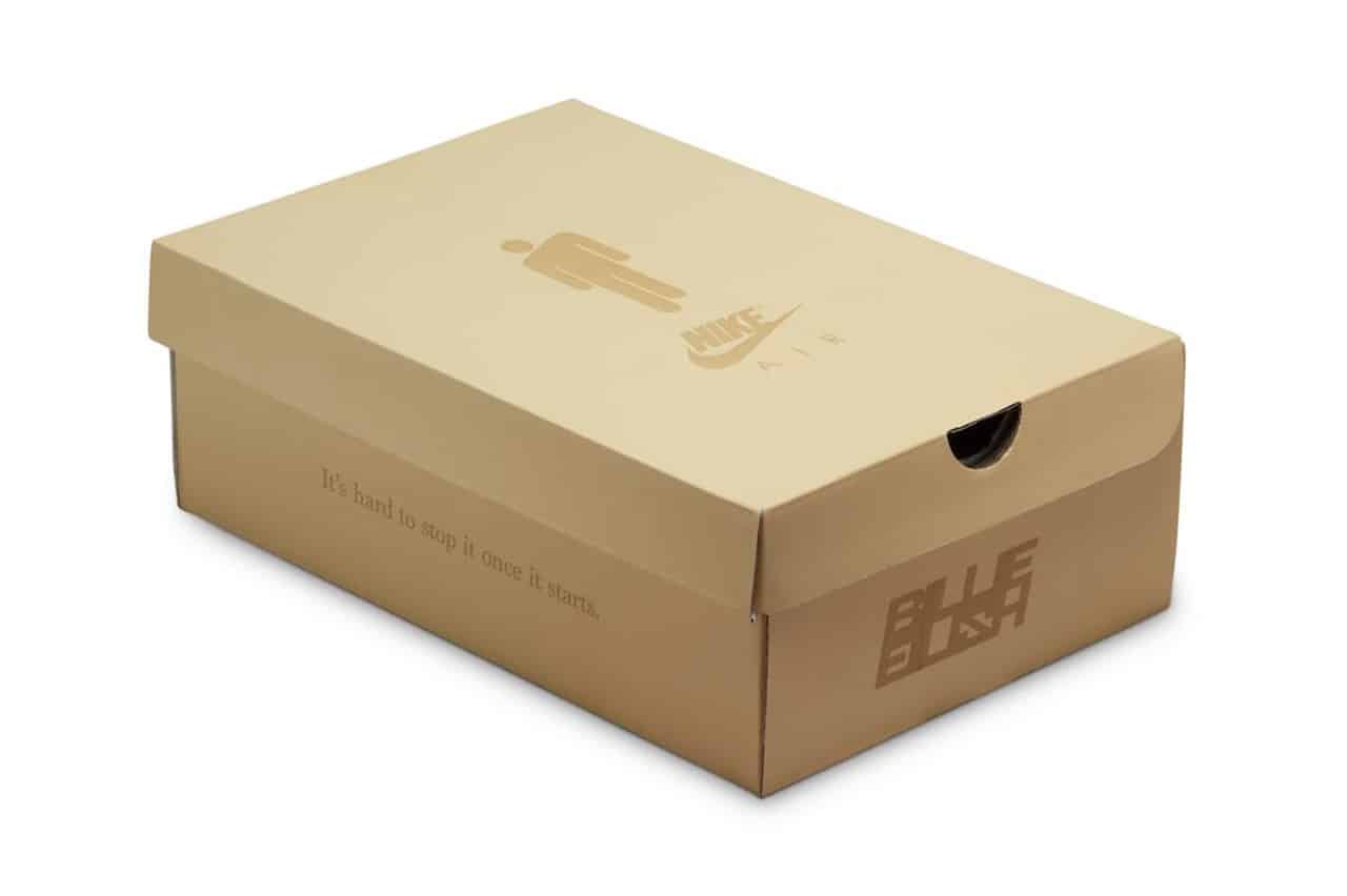 The shoes also come packaged in a Billie Eilish branded box.  (Fuck)