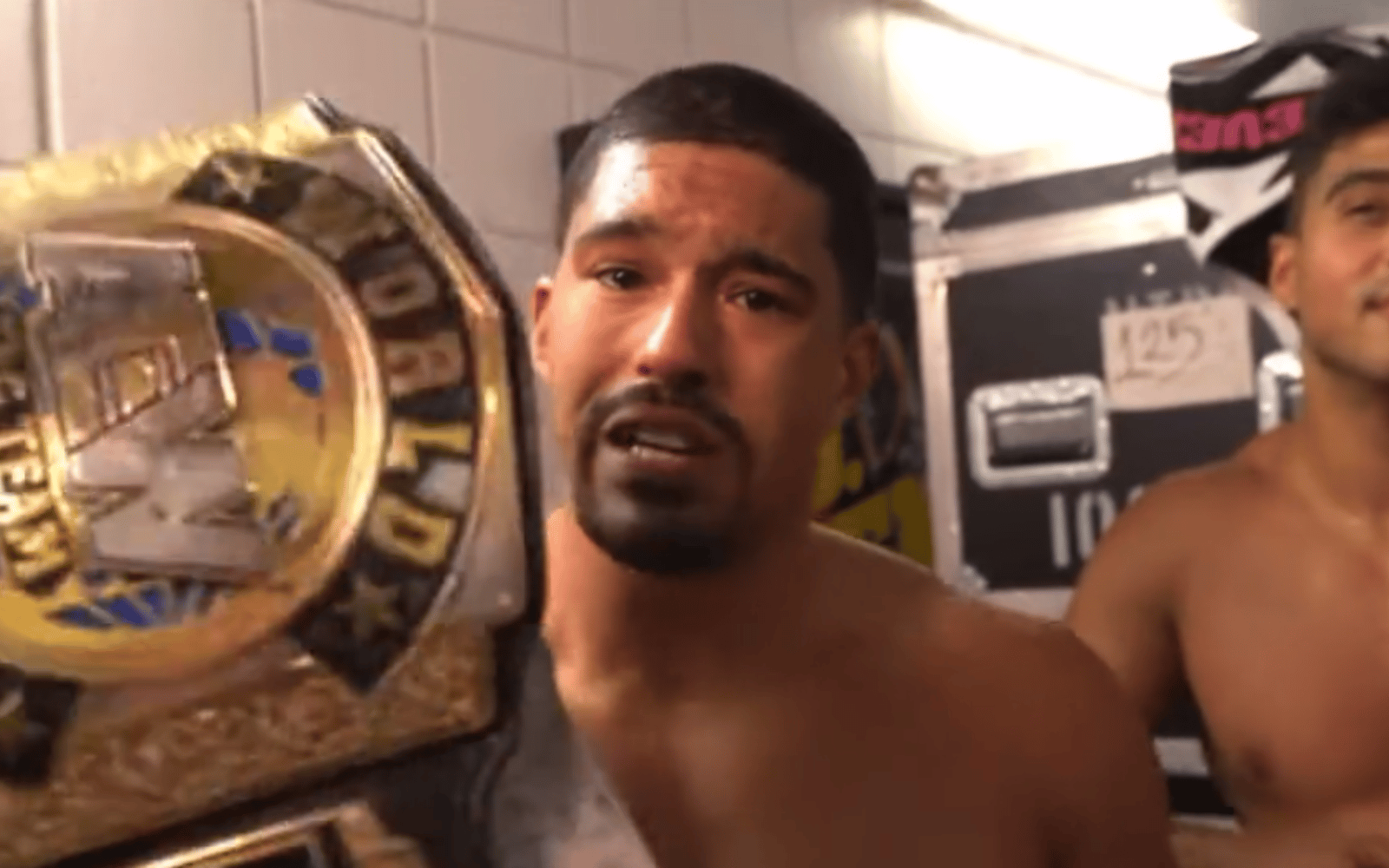 Gay pro-wrestler Anthony Bowens shares emotional message after historic AEW title win