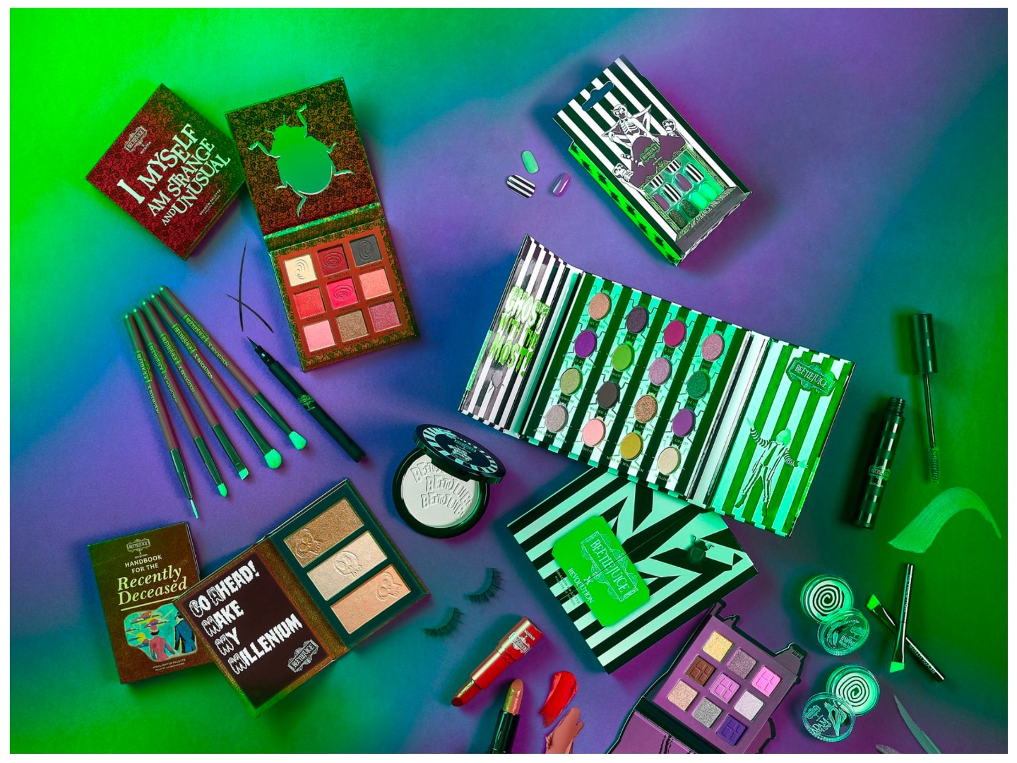 This Beetlejuice x Revolution Beauty collection is iconic