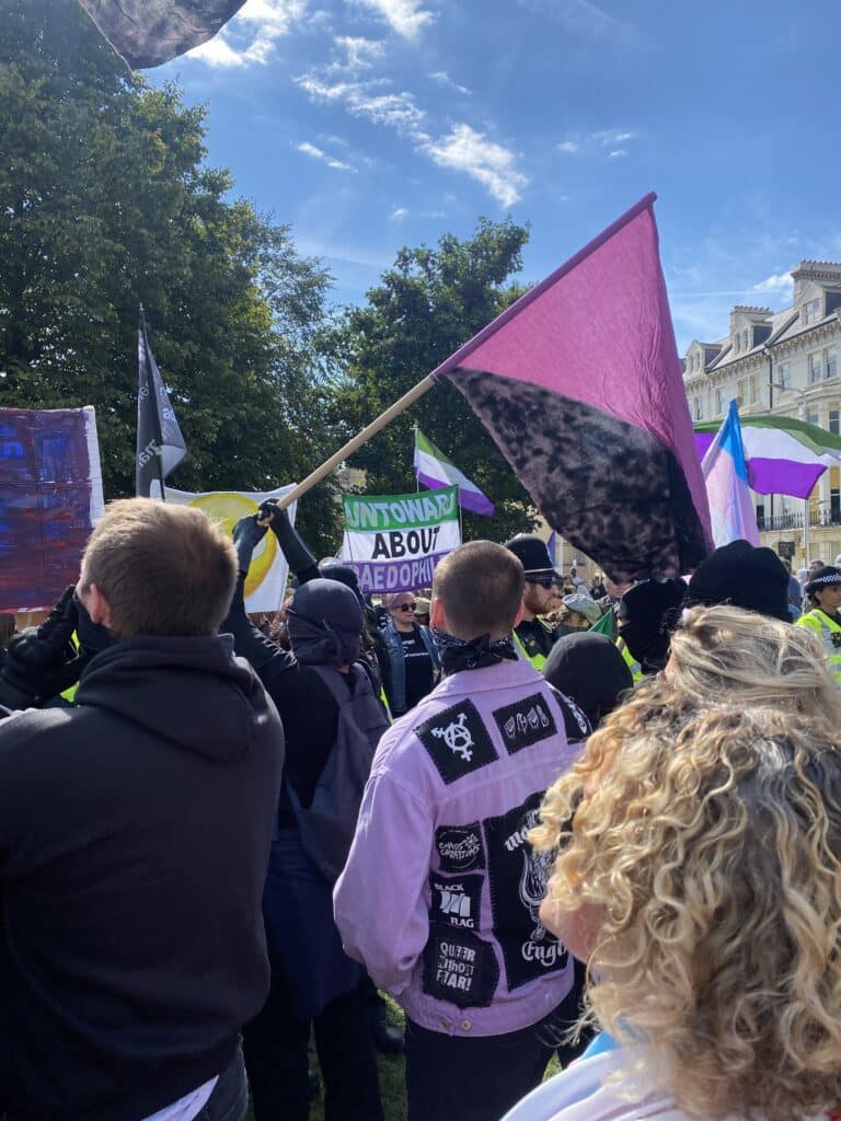 Manifestation à Brighton 