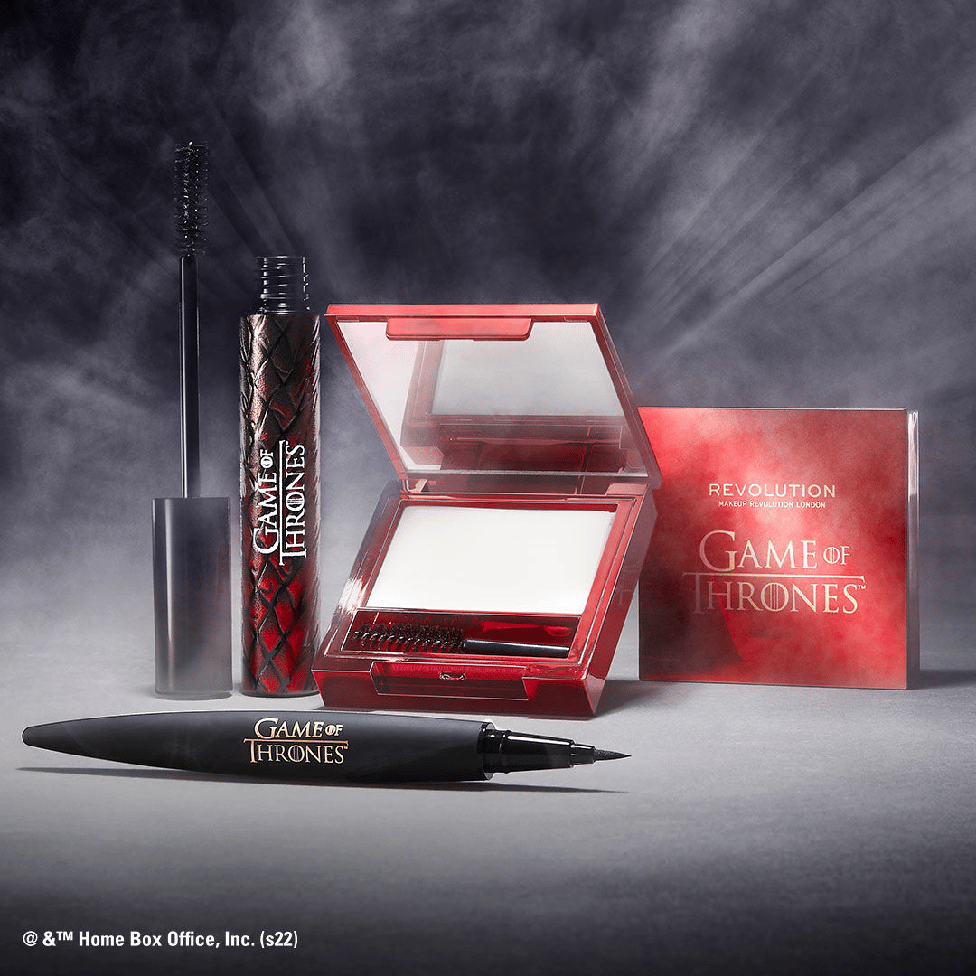 The Game of Thrones collection features eye makeup products.